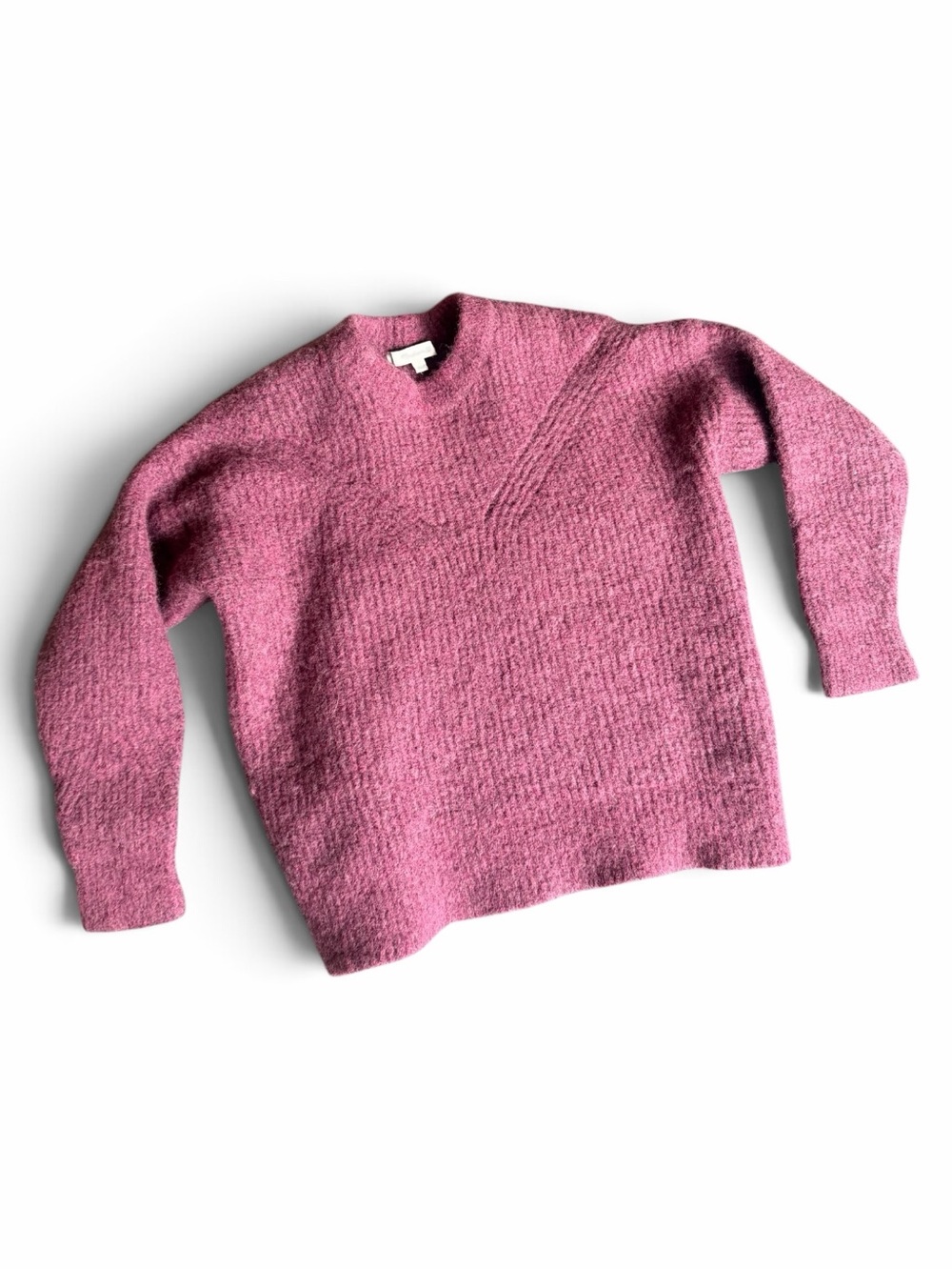 Madewell Deep Plum Crewneck Sweater